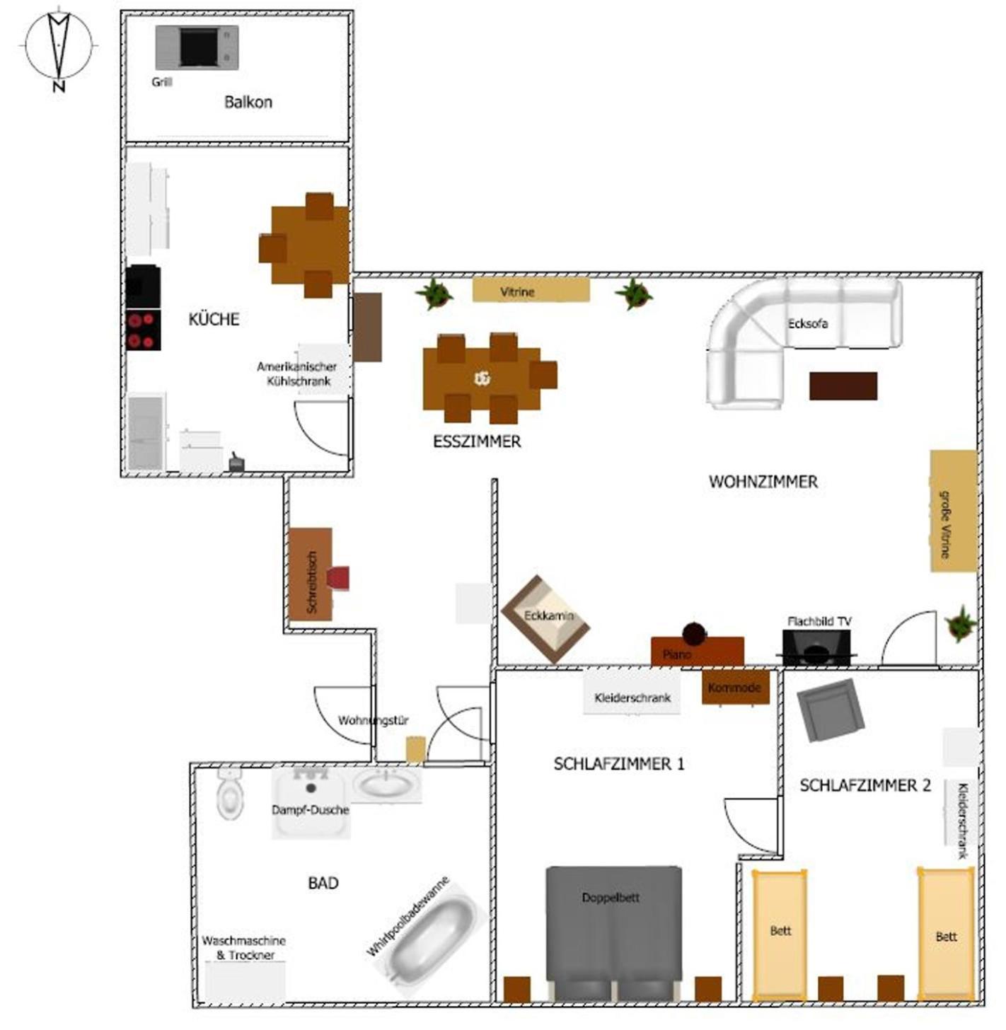 Komfort Ferienwohnung Biene Saarbrücken Exterior foto